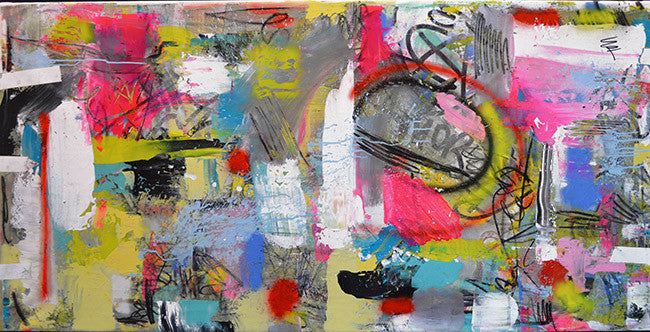 Untitled I by Tiago Magro by Artists Misc., 2017 acrylic on canvas