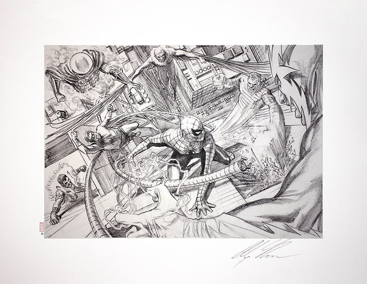 Sinister Six (Concept Drawings) by Marvel, lithograph