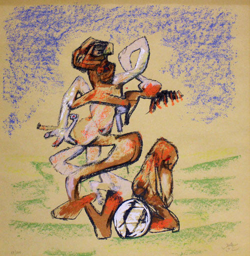 Muzik Foot 1 by Roberto Matta