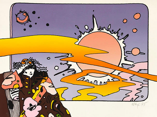 Cosmic Window by Peter Max, 1975 serigraph