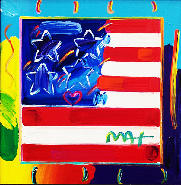 FLAG III BY PETER MAX