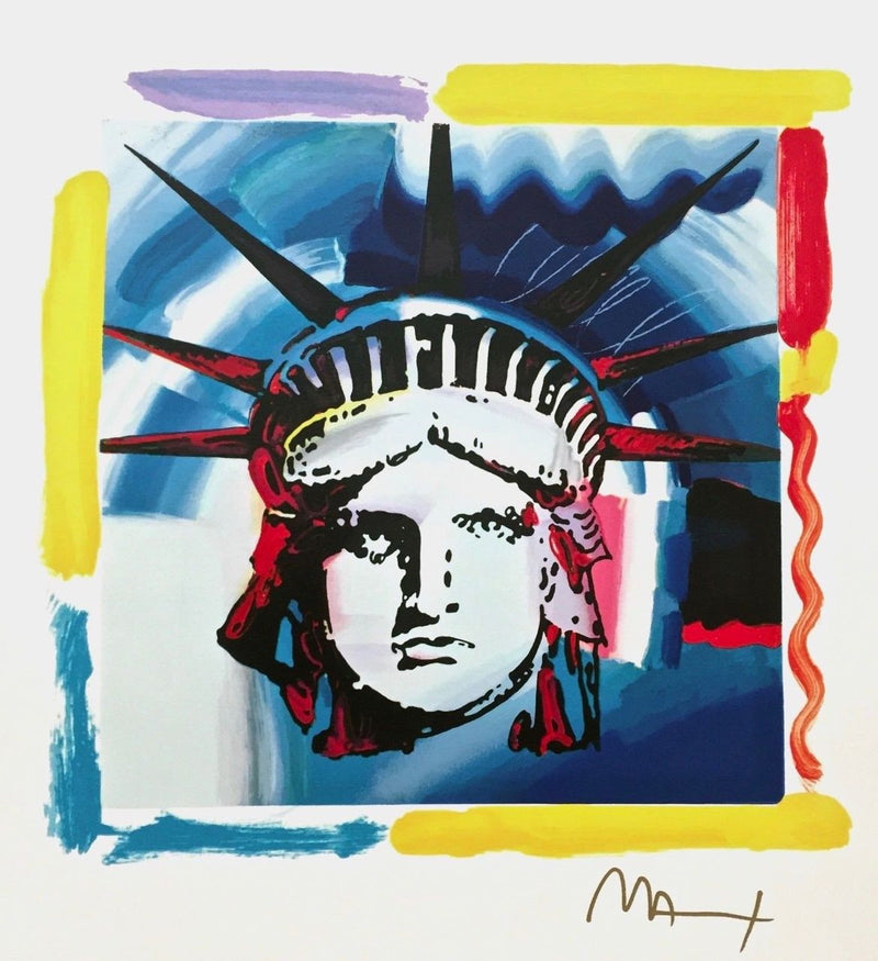 LIBERTY HEAD (TRIAL PROOF) BY PETER MAX