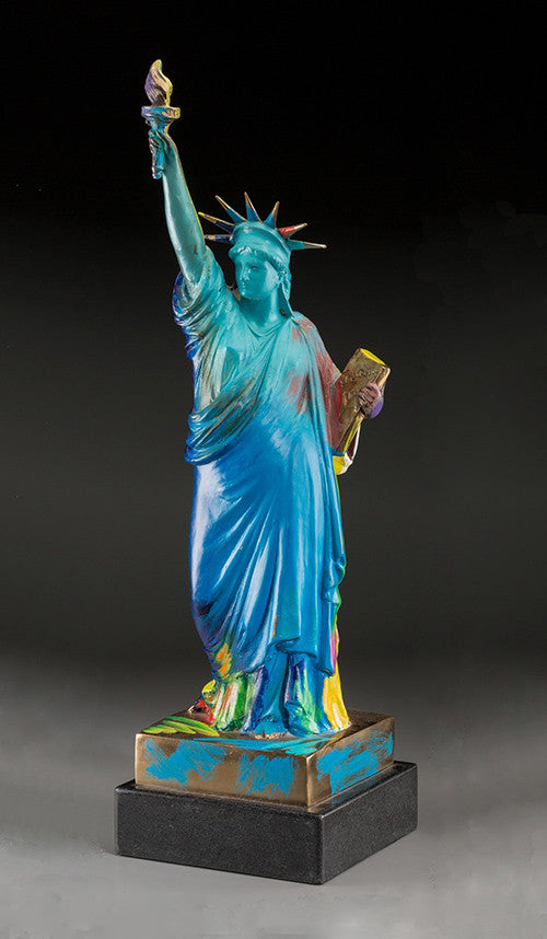 LIBERTY (SCULPTURE) BY PETER MAX