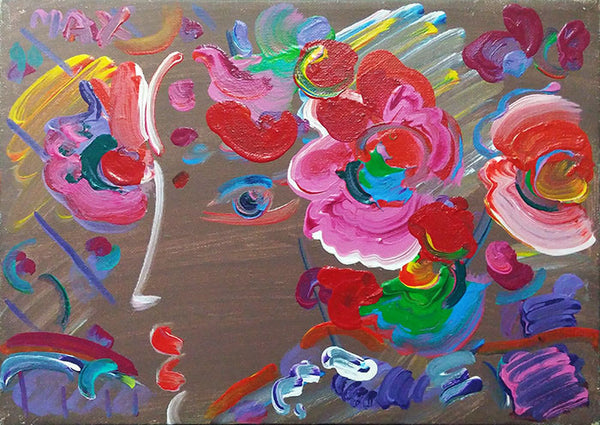 PROFILE (BROWN) BY PETER MAX