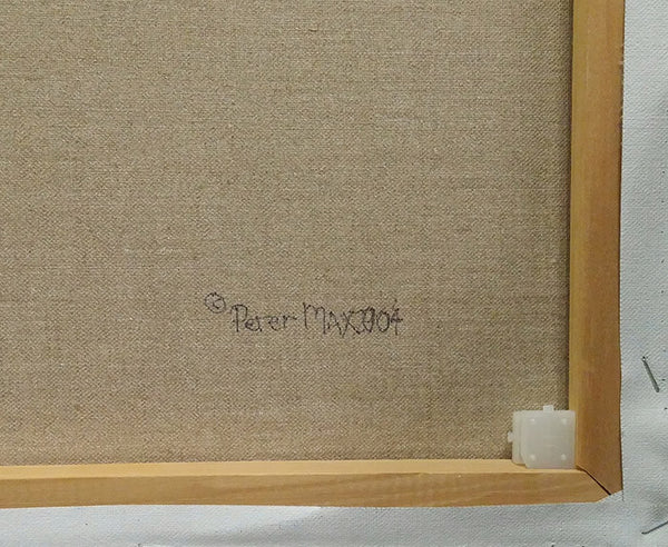 PROFILE (GREEN) BY PETER MAX