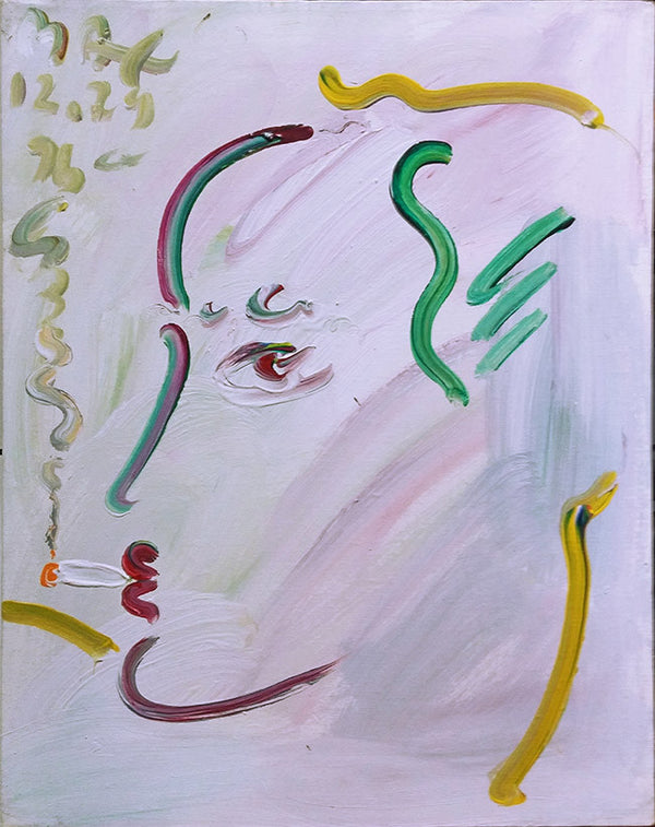 PROFILE (RED LIPS) BY PETER MAX
