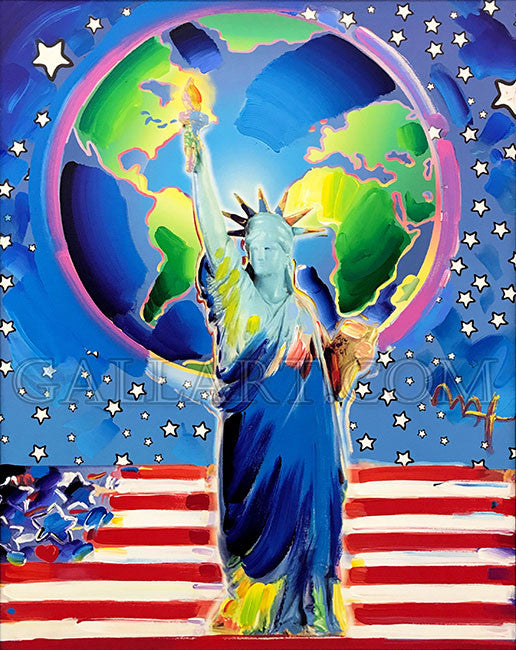 STATUE OF LIBERTY (ORIGINAL) BY PETER MAX