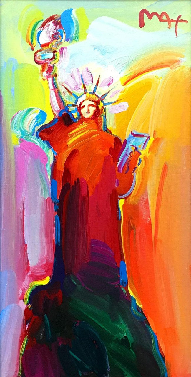STATUE OF LIBERTY XII (ORIGINAL) BY PETER MAX