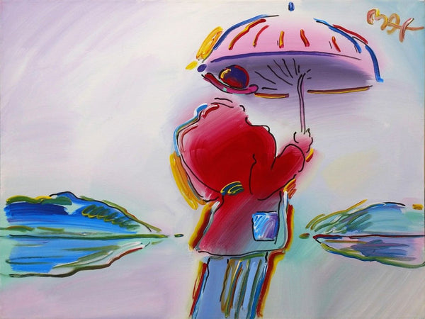 UMBRELLA MAN VERSION III BY PETER MAX