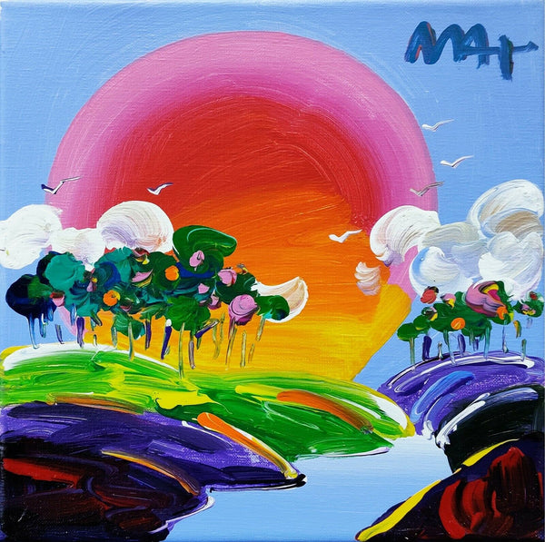 WITHOUT BORDERS (ORIGINAL) BY PETER MAX
