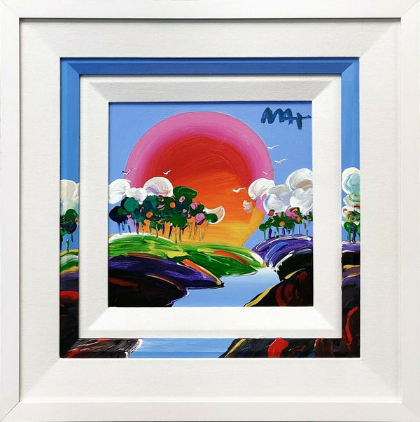 WITHOUT BORDERS (ORIGINAL) BY PETER MAX