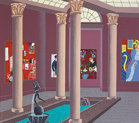 Matisse Gallery by Thomas Mcknight, 1982 serigraph on paper