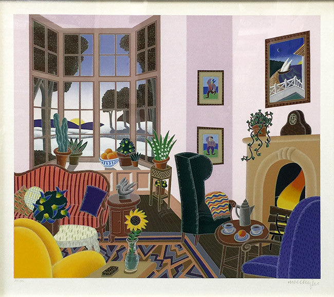 Concord by Thomas Mcknight, silkscreen — detail 2