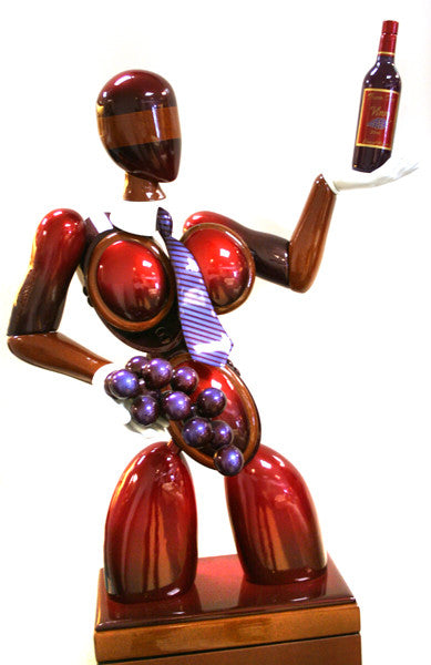 Wine Tasting by Dan Meyer, sculpture