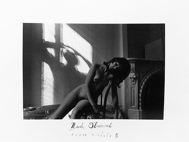 Nude Observed by Duane Michals, 1968 silver gelatin print