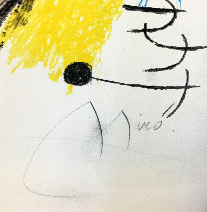 Umbracle by Joan Miro, 1973 lithograph