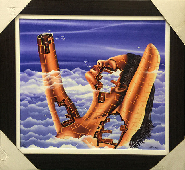 Painting # 8 by Fernando Montoya, giclee on canvas