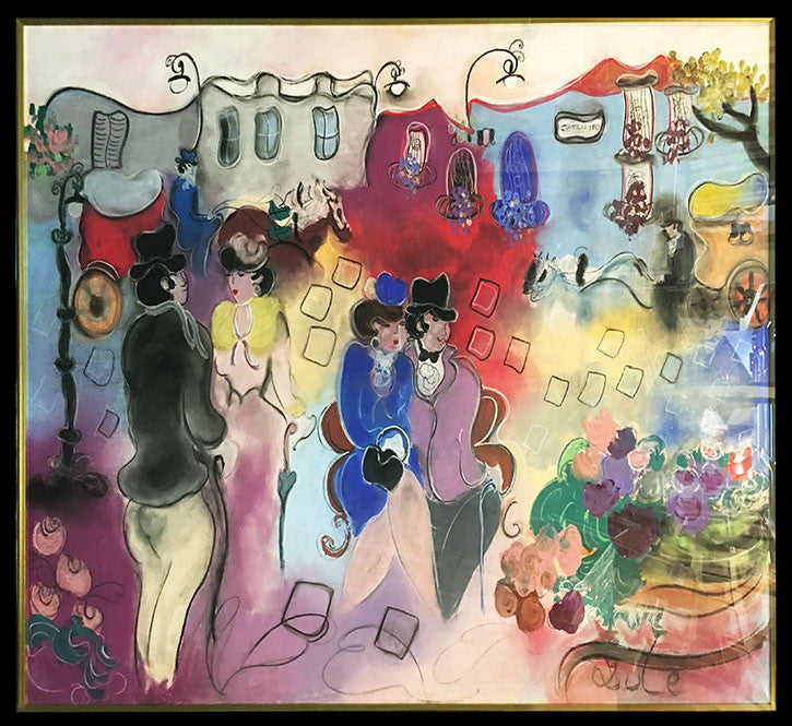 Unknown Title by Zule Moskowitz by Artists Misc., mixed media on paper