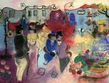 Unknown Title by Zule Moskowitz by Artists Misc., mixed media on paper — detail 2