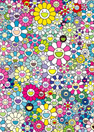 I Look Back and There by Takashi Murakami, offset lithograph edition