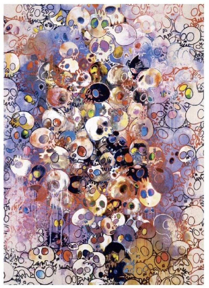 I've Left My Love Far Behind 2010 by Takashi Murakami, offset lithograph edition