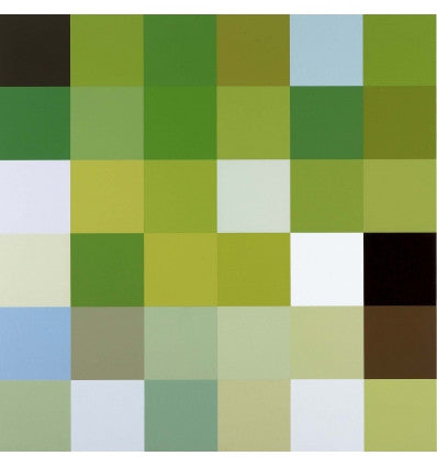 Acupuncture Painting-terre Verde by Takashi Murakami, woven paper, four-color offset printing, silver edition