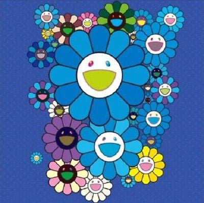 Blue Velvet by Takashi Murakami, offset lithograph edition
