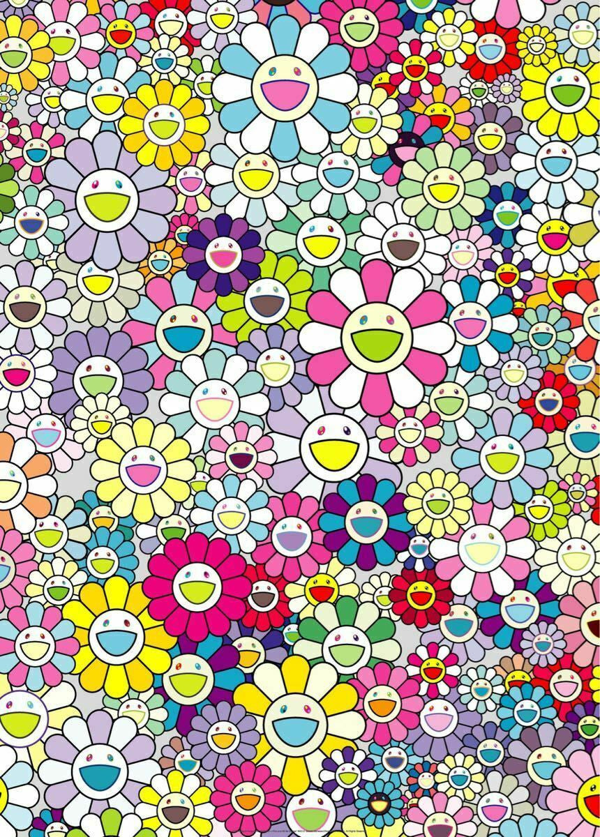 Champagne Supernova by Takashi Murakami, offset lithograph edition