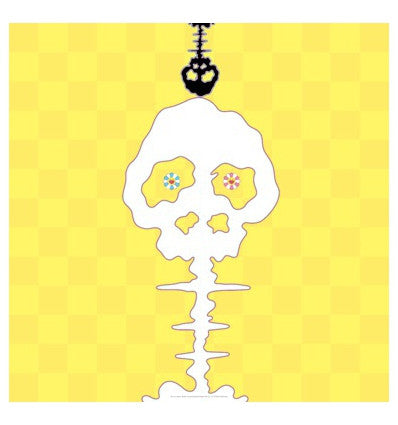 Dokuro (Yellow) by Takashi Murakami, offset lithograph edition