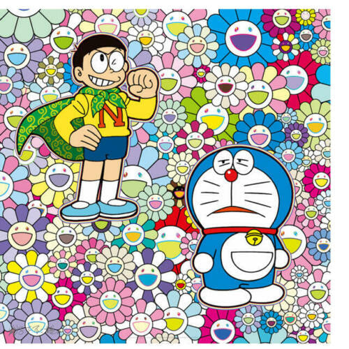 Feeling Like a Power Man! Doraemon by Takashi Murakami, 2020 offset lithograph