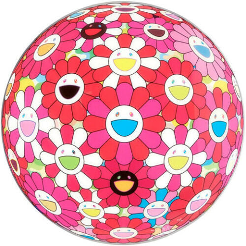 Flowerball Papyrus by Takashi Murakami, 2013 offset lithograph with cold stamp and high gloss varnishing