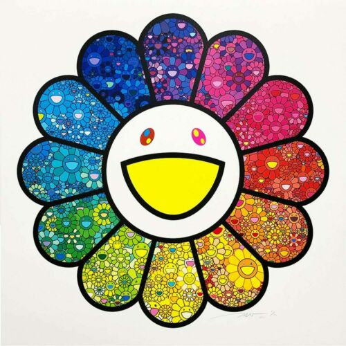 Sparkle Flowers! by Takashi Murakami, silkscreen edition