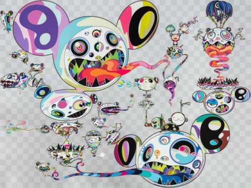 Hands Clasped by Takashi Murakami, offset lithograph edition