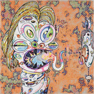 Homage to Francis Bacon No. 3 by Takashi Murakami, offset lithograph edition