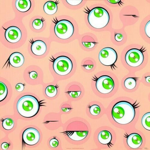 Jellyfish Eyes 4 by Takashi Murakami, offset lithograph edition