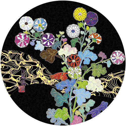 Kansei: Wildflowers Glowing in the Dark by Takashi Murakami, offset lithograph edition