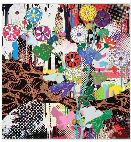 Korin: Kyoto by Takashi Murakami, 2020 offset lithograph, cold stamp and high gloss varnishing