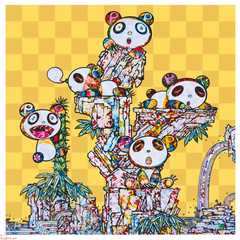 Panda Cubs Panda Cubs by Takashi Murakami, offset lithograph edition