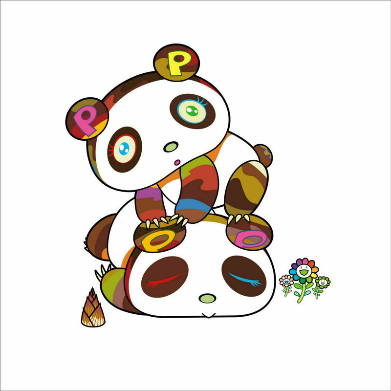 Panda Hoyoyo, Suyasuya by Takashi Murakami, silkscreen edition