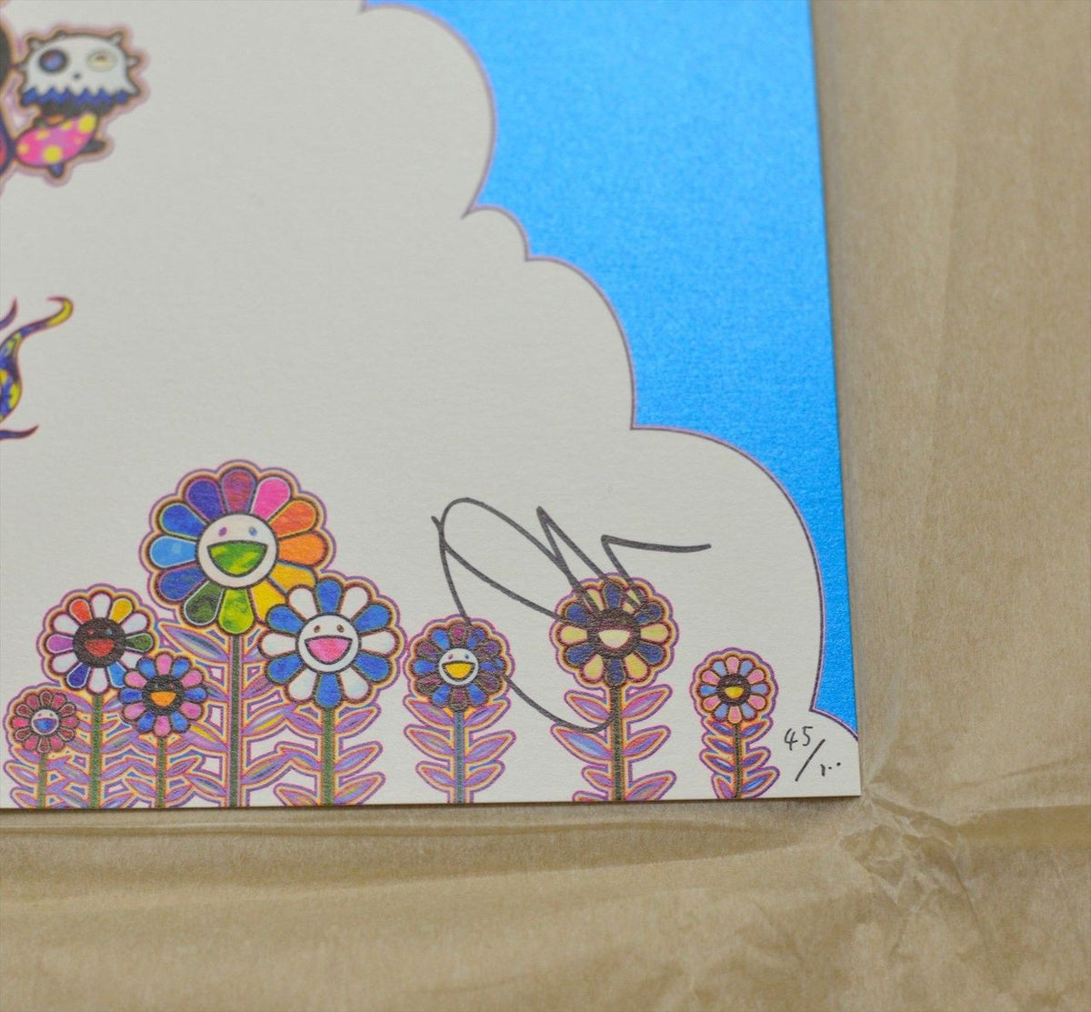 The Pandas Say They're Happy by Takashi Murakami, offset lithograph edition — detail 2