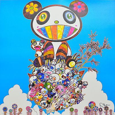 The Pandas Say They're Happy by Takashi Murakami, offset lithograph edition