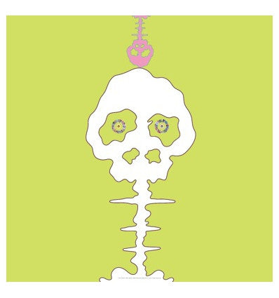 Time Bokan (Lime Green) by Takashi Murakami, offset lithograph edition