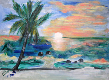 Happiness in the Morning by Estera Nanassy, 2012 oil on canvas