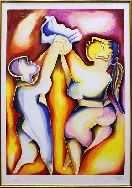 Peace Keepers by Alexandra Nechita, lithograph