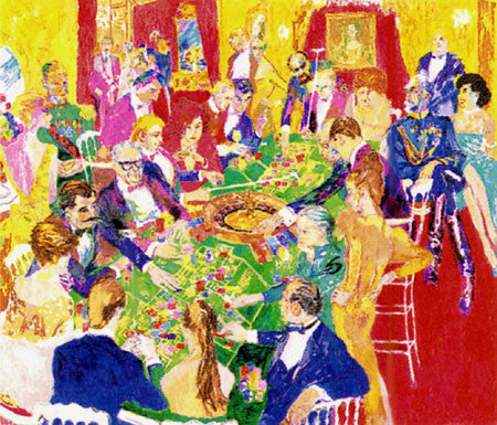Baden-baden by Leroy Neiman