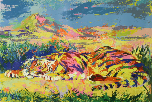 Delacroix's Tiger by Leroy Neiman