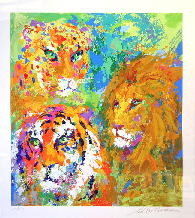 Family Portrait by Leroy Neiman