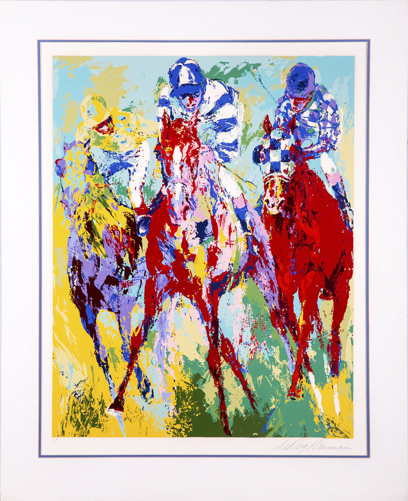 THE FINISH BY LEROY NEIMAN