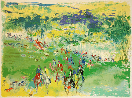 Fox Hunt by Leroy Neiman