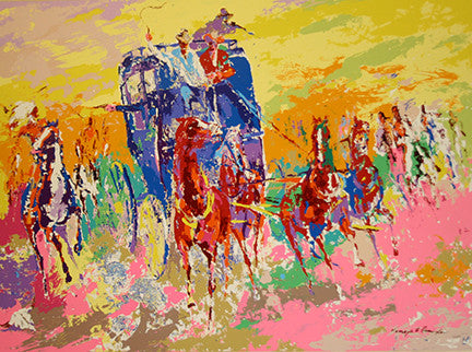 HOMAGE TO REMINGTON BY LEROY NEIMAN
